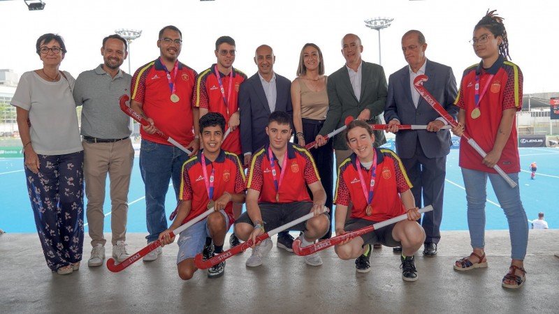 La Fundación Sportium se convirtió en nuevo colaborador oficial de una de las categorías de la Real Federación Española de Hockey